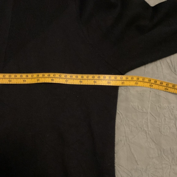 Alexandra & Oak Long Black Sweater - Picture 6 of 7